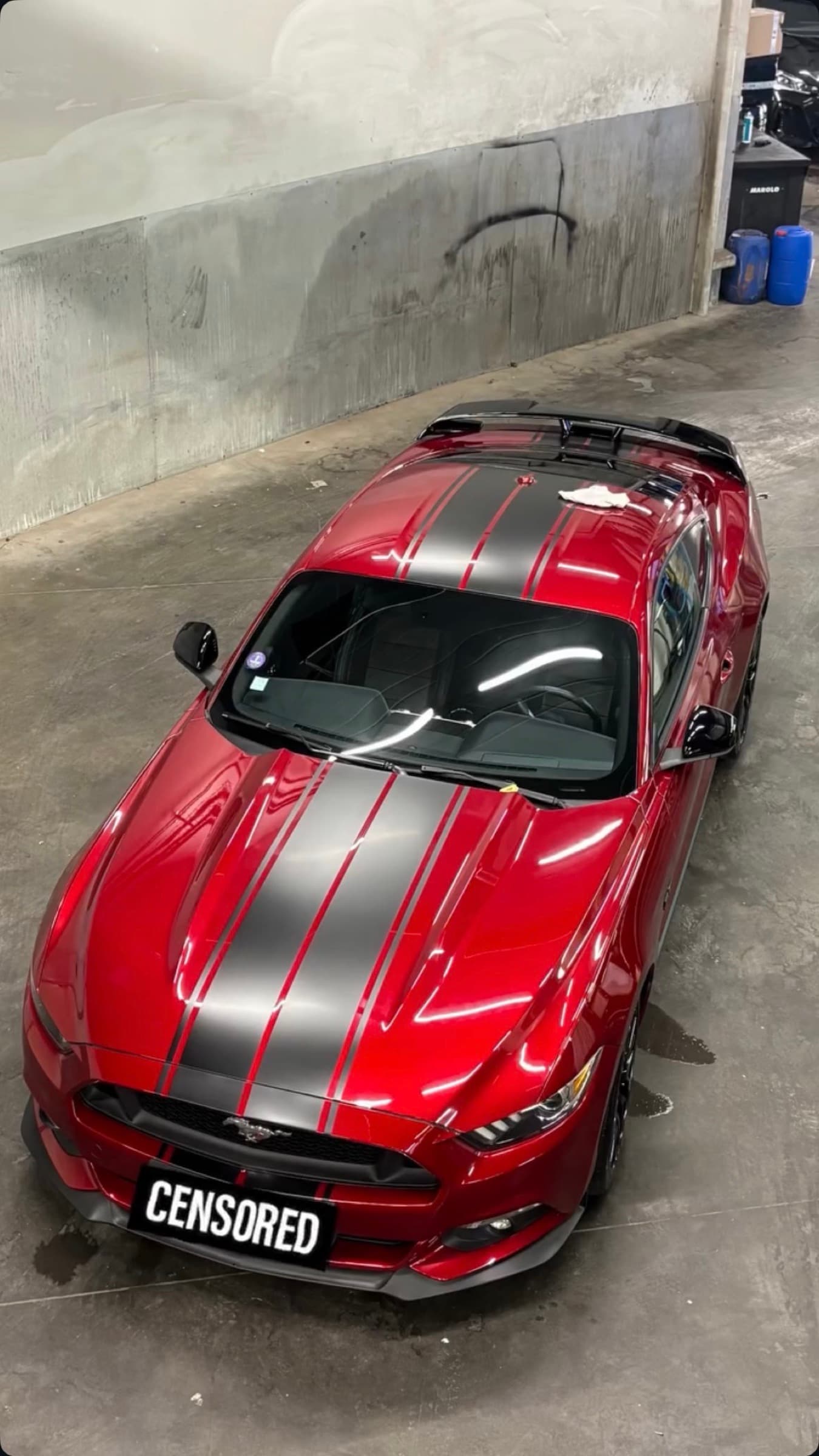 Ford Mustang — detailing extérieur à Angers
