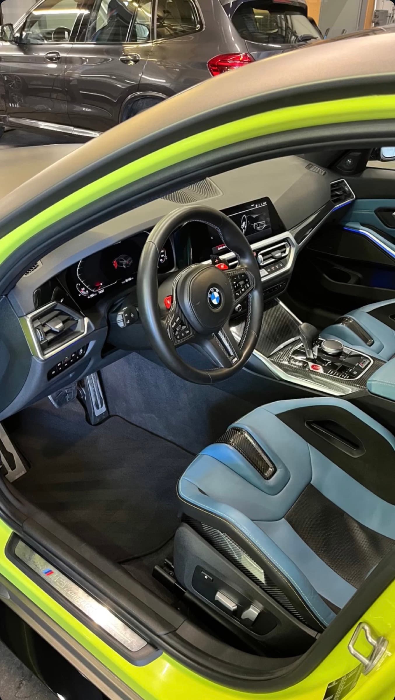 BMW M3 G80 — rénovation habitacle à Angers